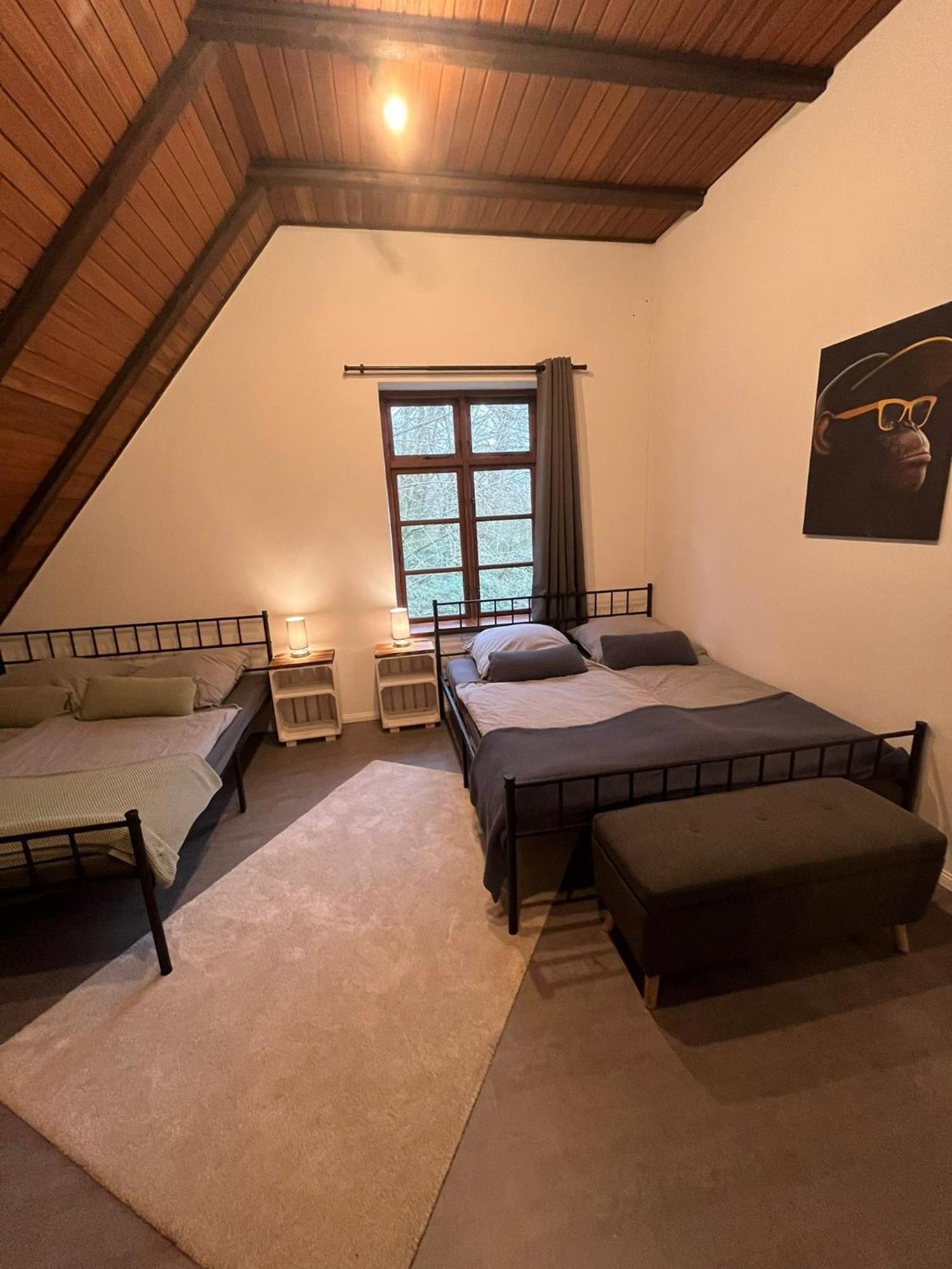 Ruhe Unter Reet-Haus Mit Sauna, Whirlpool Und Kamin Gnarrenburg Exterior foto